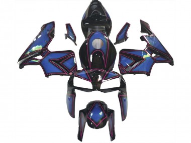 Großhandel Honda CBR600RR Motorrad Verkleidung 2005-2006 - Dunkel Blau Rosa OutLinie
