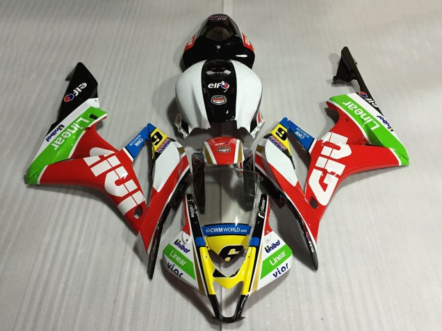 Großhandel Honda CBR600RR Motorrad Verkleidung 2007-2008 - Weiss Rot Grun Gelb Glanzendes Schwarz Givi 6