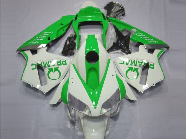 Großhandel Honda CBR600RR Motorrad Verkleidung 2003-2004 - Weiss Grun Pramac
