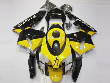 Großhandel Honda CBR600RR Motorrad Verkleidung 2003-2004 - Gelb Glanzendes Schwarz Power