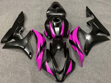 Großhandel Honda CBR600RR Motorrad Verkleidung 2007-2008 - Rosa Matt Schwarz