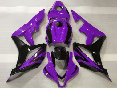 Großhandel Honda CBR600RR Motorrad Verkleidung 2007-2008 - Lila Glanzendes Schwarz OEM Stil