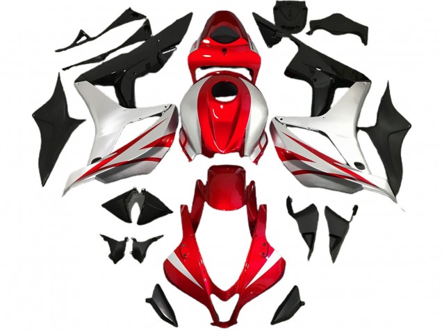 Großhandel Honda CBR600RR Motorrad Verkleidung 2007-2008 - Silber Rot Glanzendes Schwarz OEM Stil
