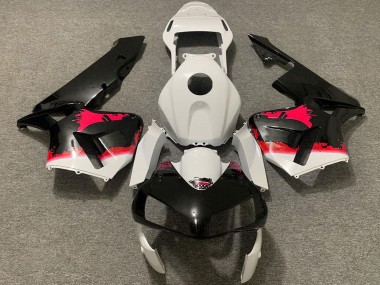 Großhandel Honda CBR600RR Motorrad Verkleidung 2003-2004 - Rot Glanzendes Schwarz Spritzer