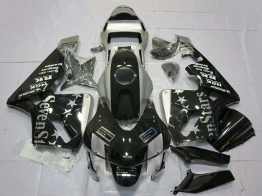 Großhandel Honda CBR600RR Motorrad Verkleidung 2003-2004 - Silber Glanzendes Schwarz SevenStars