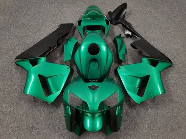 Großhandel Honda CBR600RR Motorrad Verkleidung 2005-2006 - Blau Grun CBR Stil