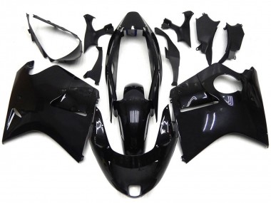 Großhandel Honda CBR1100XX Blackbird Motorrad Verkleidung 1996-2007 - Glanzendes Schwarz