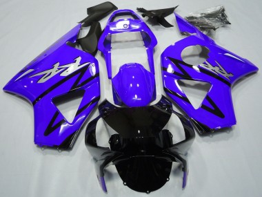 Großhandel Honda CBR954RR Motorrad Verkleidung 2002-2003 - Lila Glanzendes Schwarz CBR Stil