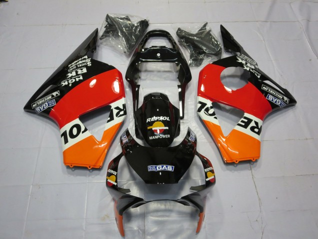 Großhandel Honda CBR954RR Motorrad Verkleidung 2002-2003 - Orange Weiss Rot Schwarz Repsol