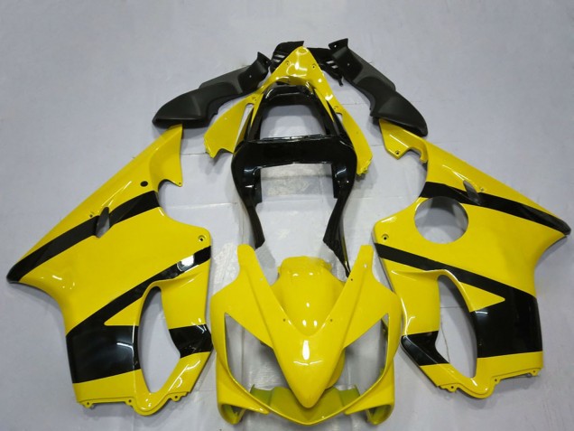 Großhandel Honda CBR600 F4i Motorrad Verkleidung 2001-2003 - Gelb Glanzendes Schwarz