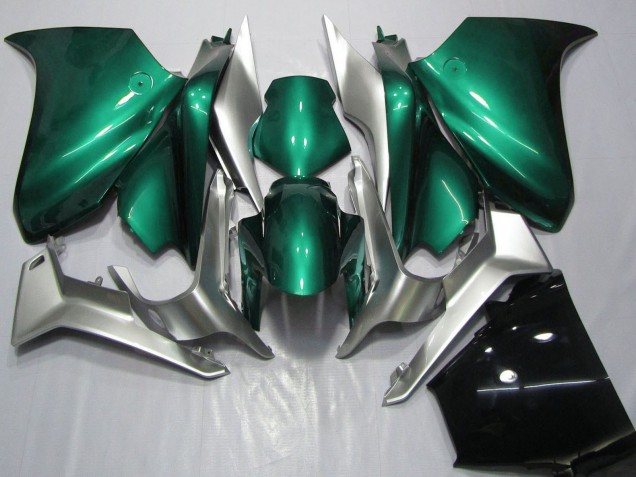 Großhandel Honda VFR 1200 Motorrad Verkleidung 2010-2016 - Silber Seafoam Grun