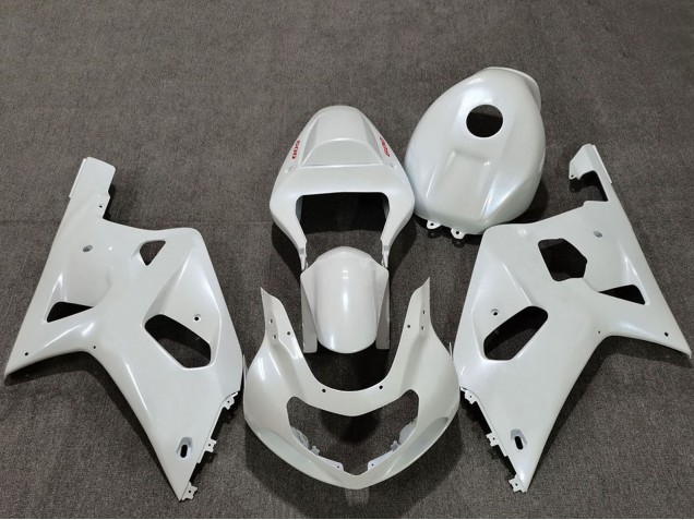 Großhandel Suzuki GSXR 600 / GSXR 750 Motorrad Verkleidung 2001-2003 - Perl Weiss