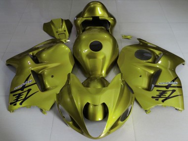 Großhandel Suzuki GSXR 1300 Motorrad Verkleidung 1996-2007 - Glanzendes Gelb