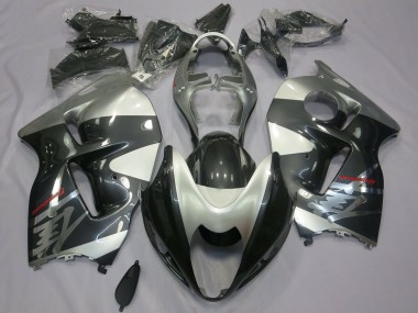 Großhandel Suzuki GSXR 1300 Motorrad Verkleidung 1996-2007 - Grau und Silber