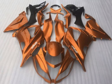 Großhandel Kawasaki ZX10R Motorrad Verkleidung 2016-2020 - Dunkel Orange