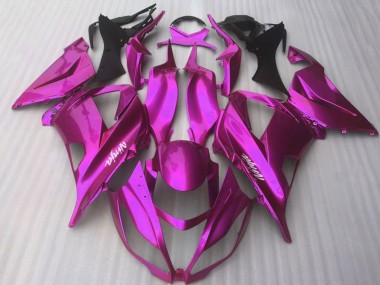 Großhandel Kawasaki ZX10R Motorrad Verkleidung 2016-2020 - Glanzendes Bonbon Rosa