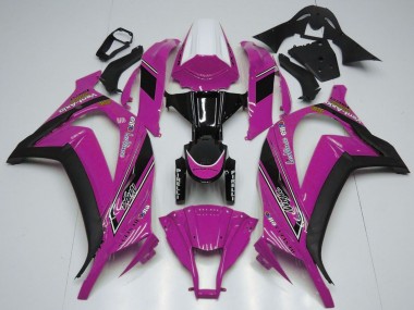 Großhandel Kawasaki ZX10R Motorrad Verkleidung 2011-2015 - Weiss Rosa Glanzendes Schwarz OEM Stil