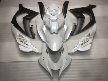 Großhandel Kawasaki ZX10R Motorrad Verkleidung 2016-2020 - Perl Weiss Schwarz Grun