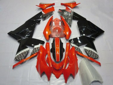 Großhandel Kawasaki ZX10R Motorrad Verkleidung 2004-2005 - Rot Schwarz