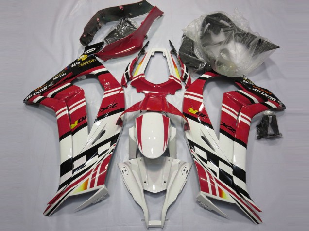 Großhandel Kawasaki ZX10R Motorrad Verkleidung 2011-2015 - Rot Schwarz Weiss Gelb