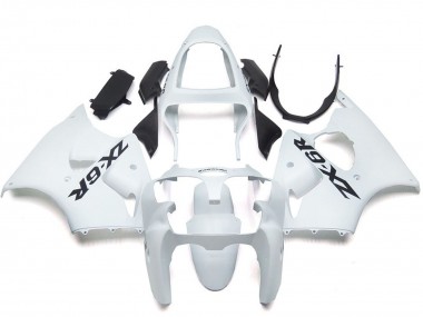 Großhandel Kawasaki ZX6R Motorrad Verkleidung 2000-2002 - Glanzendes Weiss