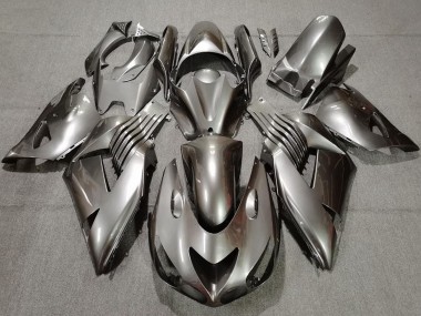 Großhandel Kawasaki ZX14R Motorrad Verkleidung 2006-2011 - Silber