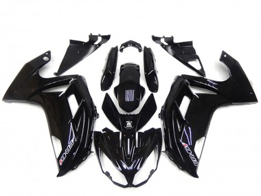Großhandel Kawasaki Ninja ER6F Motorrad Verkleidung 2012-2014 - Glanzendes Schwarz