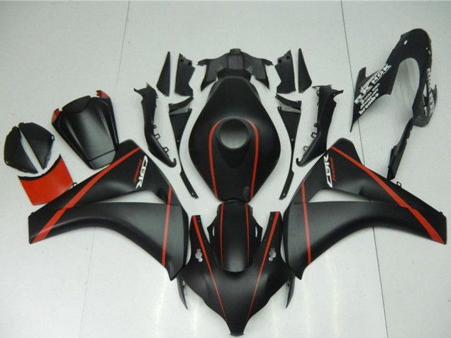 Großhandel Honda CBR1000RR Motorrad Verkleidung 2008-2011 - Matt Schwarz Rot