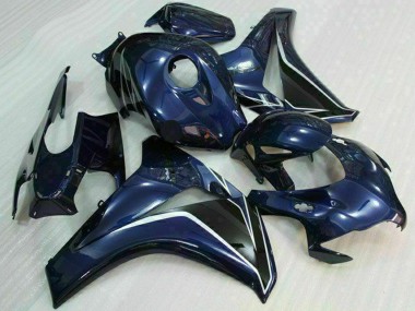 Großhandel Honda CBR1000RR Motorrad Verkleidung 2008-2011 - Dunkel Blau Glanzendes Schwarz