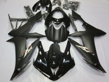 Großhandel Yamaha R1 Motorrad Verkleidung 2004-2006 - Glanzendes Schwarz Matt Schwarz