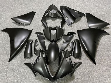 Großhandel Yamaha R1 Motorrad Verkleidung 2009-2011 - Matt Schwarz