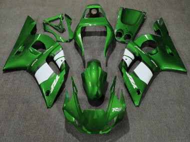 Großhandel Yamaha R6 Motorrad Verkleidung 1998-2002 - Grun Weiss