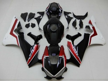 Großhandel Honda CBR1000RR Motorrad Verkleidung 2017-2023 - Weiss Rot Glanzendes Schwarz