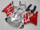 Großhandel Honda CBR600 F4i Motorrad Verkleidungen Kit 2001-2003 - Silber Rot