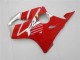 Großhandel Honda CBR600 F4i Motorrad Verkleidungen Kit 2001-2003 - Silber Rot