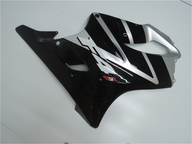 Großhandel Honda CBR600 F4i Motorrad Verkleidung 2001-2003 - Silber Glanzendes Schwarz