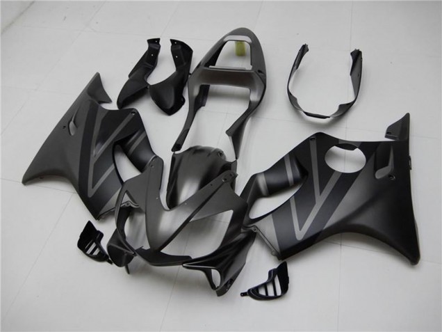 Großhandel Honda CBR600 F4i Motorrad Verkleidung Kit 2001-2003 - Matt Schwarz Grau