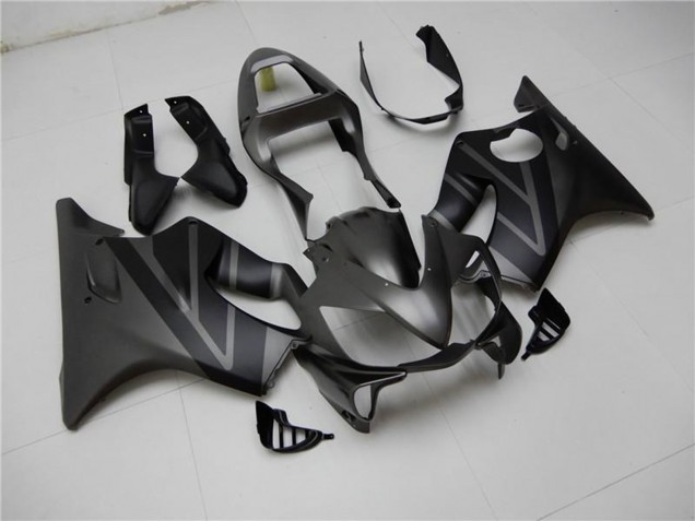 Großhandel Honda CBR600 F4i Motorrad Verkleidung Kit 2001-2003 - Matt Schwarz Grau