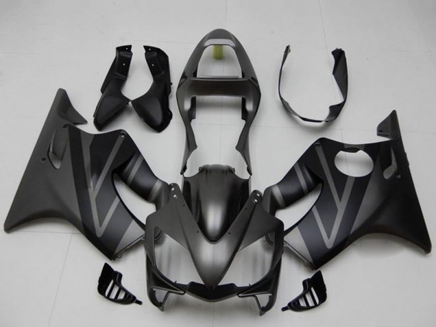 Großhandel Honda CBR600 F4i Motorrad Verkleidung Kit 2001-2003 - Matt Schwarz Grau
