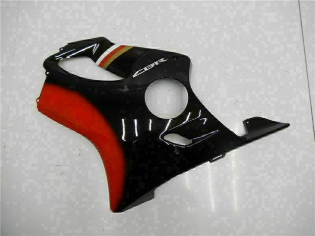 Großhandel Honda CBR600 F4i Motorrad Verkleidung Kit 2001-2003 - Rot Glanzendes Schwarz