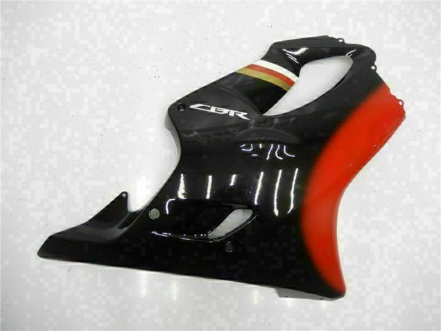Großhandel Honda CBR600 F4i Motorrad Verkleidung Kit 2001-2003 - Rot Glanzendes Schwarz