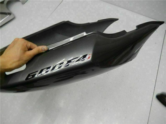 Großhandel Honda CBR600 F4i Motorrad Verkleidung 2004-2007 - Silber Matt Schwarz
