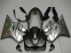 Großhandel Honda CBR600 F4i Motorrad Verkleidung 2004-2007 - Silber Matt Schwarz