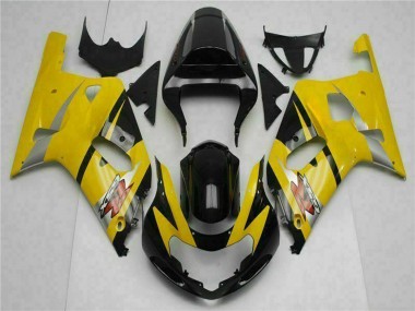Großhandel Suzuki GSXR 600/750 Motorrad Verkleidung 2001-2003 - Gelb Schwarz