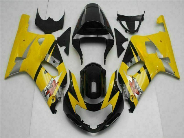 Großhandel Suzuki GSXR 600/750 Motorrad Verkleidung 2001-2003 - Gelb Schwarz