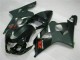 Großhandel Suzuki GSXR 600/750 Motorrad Verkleidung 2004-2005 - Glanzendes Schwarz Matt Schwarz Rot Aufkleber