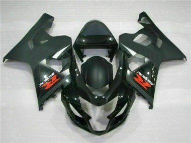 Großhandel Suzuki GSXR 600/750 Motorrad Verkleidung 2004-2005 - Glanzendes Schwarz Matt Schwarz Rot Aufkleber