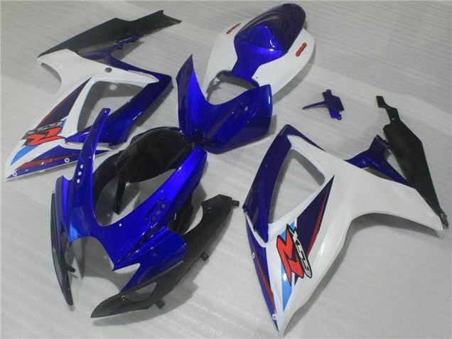 Großhandel Suzuki GSXR 600/750 Motorrad Verkleidung 2006-2007 - Weiss Blau Schwarz Rot