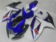 Großhandel Suzuki GSXR 600/750 Motorrad Verkleidung 2006-2007 - Weiss Blau Schwarz Rot