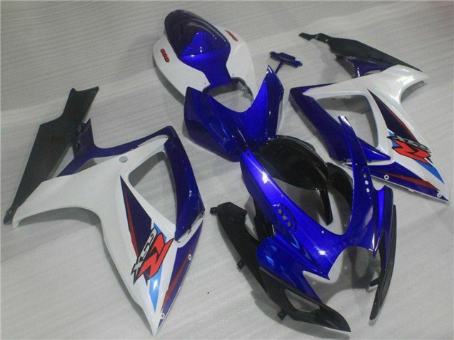 Großhandel Suzuki GSXR 600/750 Motorrad Verkleidung 2006-2007 - Weiss Blau Schwarz Rot